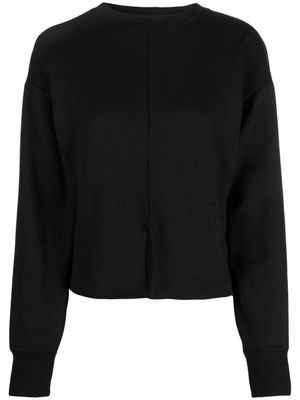 Closed logo-embroidered cotton sweatshirt - Black