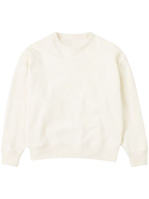 Closed logo-embroidered organic-cotton sweatshirt - White