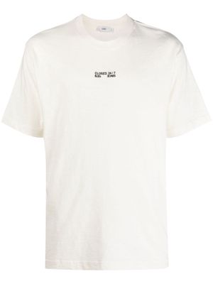 Closed logo-embroidered T-shirt - White