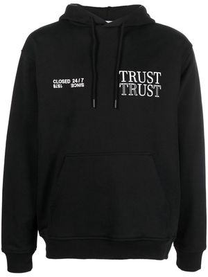 Closed logo-print pullover hoodie - Black