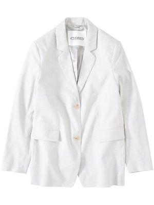 Closed Lola single-breasted blazer - White