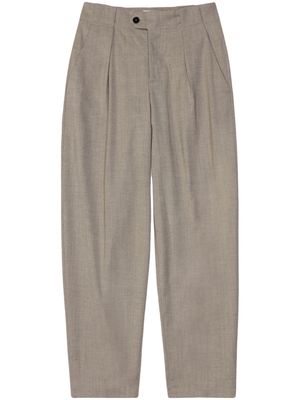 Closed Mawson mid-waist straight trousers - Neutrals