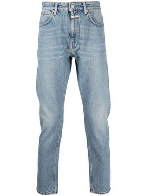 Closed mid-rise tapered-leg jeans - Blue