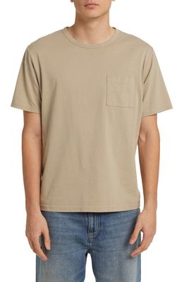 Closed Organic Cotton Pocket T-Shirt in Grey Veneer