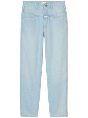 Closed Pedal Pusher mid-rise slim-fit jeans - Blue