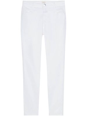 Closed Pusher cotton-blend skinny jeans - White