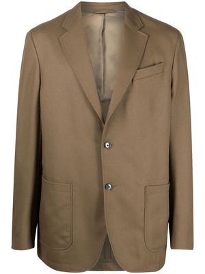 Closed relaxed-fit single-breasted blazer - Brown