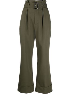 Closed Shannah belted trousers - Green