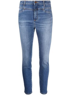 Closed Skinny Pusher cropped jeans - Blue