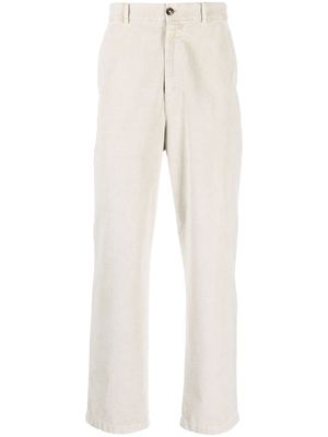 Closed straight-leg cotton chino trousers - Neutrals