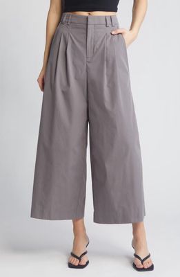 Closed Trona Crop Wide Leg Pants in Stromboli Grey