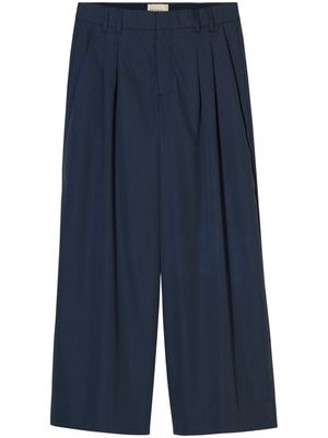 Closed Trona mid-rise cropped trousers - Blue