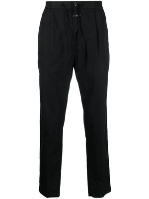 Closed Vigo drawstring-waist tapered trousers - Black