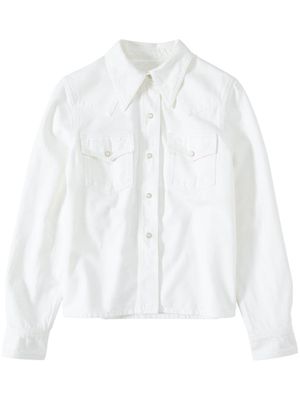 Closed Western-style denim shirt - White