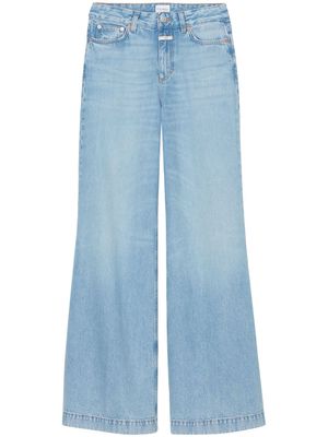 Closed wide-leg organic-cotton jeans - Blue