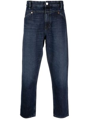 Closed X-Lent mid-rise tapered jeans - Blue