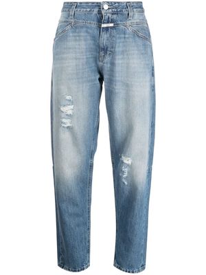 Closed X-Lent tapered-leg jeans - Blue