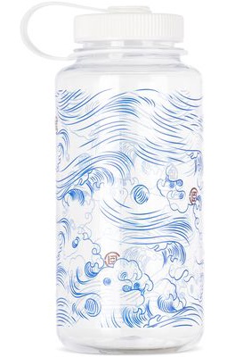 Clot Blue Waves Water Bottle, 1 L