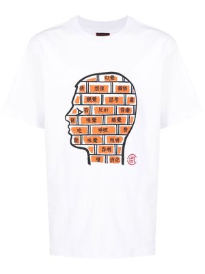 CLOT 'Brick Head' graphic-print T-shirt - White