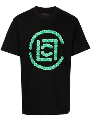CLOT button-logo short-sleeve T-shirt - Black