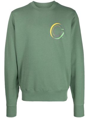CLOT Globe Logo-print sweatshirt - Green