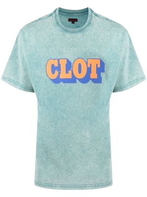 CLOT logo-print short-sleeve T-shirt - Green