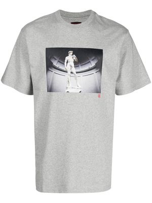 CLOT Melting David cotton T-shirt - Grey