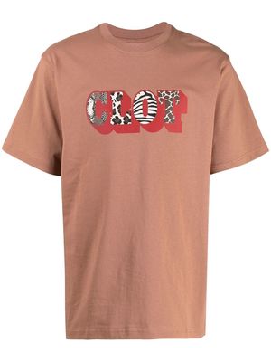 CLOT Shadow Logo-print T-shirt - Brown
