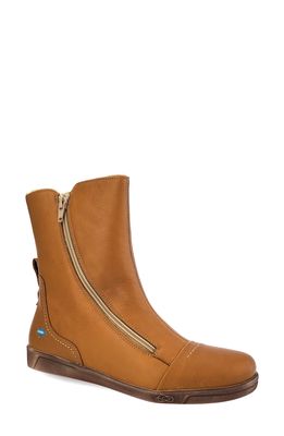 CLOUD Afaya Water Resistant Wool Lined Leather Boot in Toffee