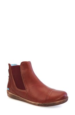 CLOUD Agda Bootie in Cherry Mahogany