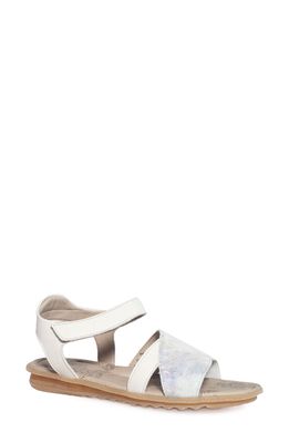 CLOUD Bavo Ankle Strap Sandal in Off White Ash