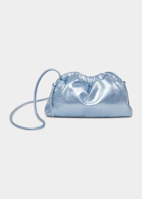 Cloud Mini Metallic Leather Clutch Bag