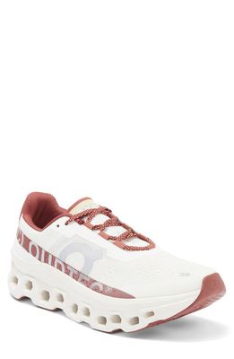 Cloudmonster Running Shoe in Ivory/Ruby