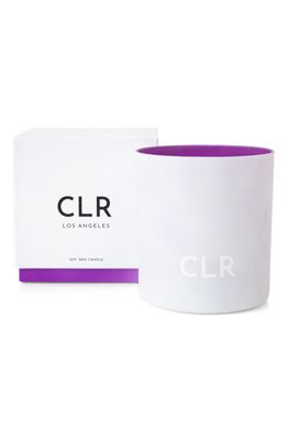 CLR Purple Scented Candle