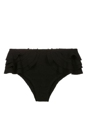 Clube Bossa Bandara high-waist bikini bottoms - Black