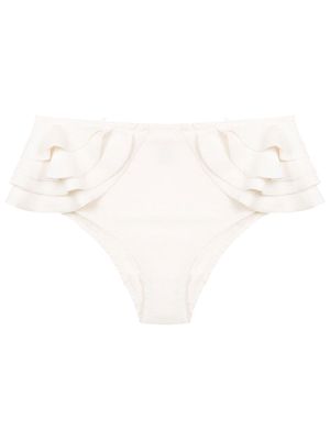 Clube Bossa Bandara high-waist bikini bottoms - White