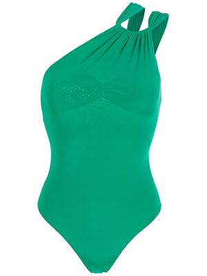 Clube Bossa Deneuve one-shoulder swimsuit - Green