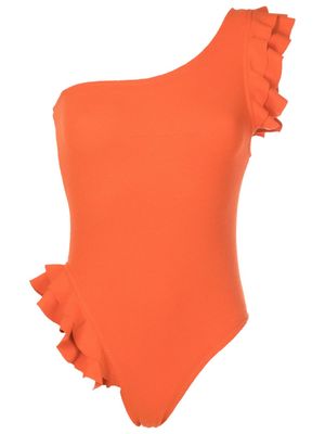 Clube Bossa Koss ruffle-trim detail swimsuit - Orange