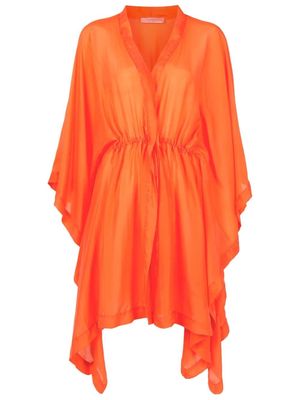 Clube Bossa Nila draped dress - Orange
