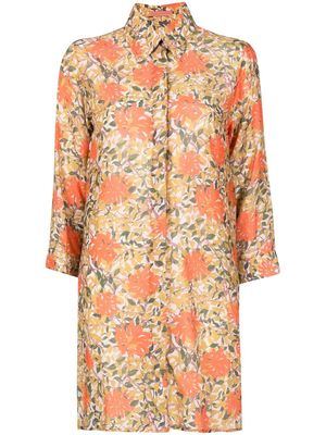 Clube Bossa Sam floral-print shirt - Orange