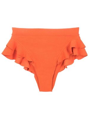 Clube Bossa Turbe high-waist bikini bottoms - Orange