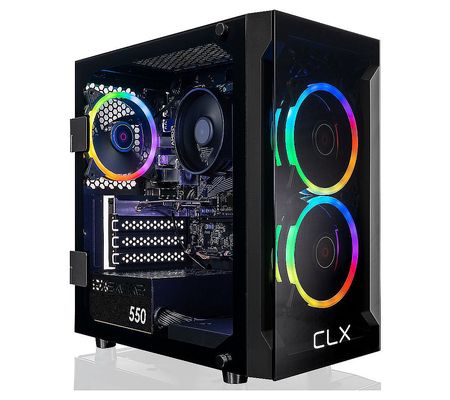 CLX SET Gaming Desktop AMD Ryzen 7 16GB TB SSD