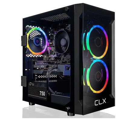 CLX SET TGMSETRTA3502BM Gaming Desktop R7 16GB TB SSD 2TB HDD