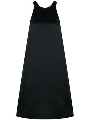 Co A-line round-neck midi dress - Black
