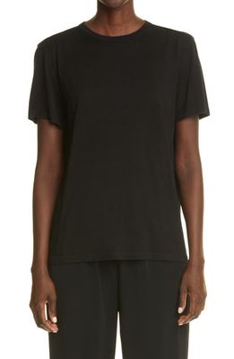 CO Essentials Silk T-Shirt in Black