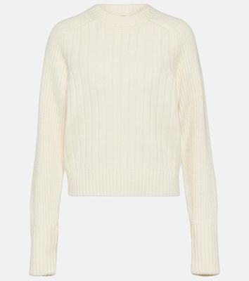 CO Ribbed-knit wool and cashmere sweater