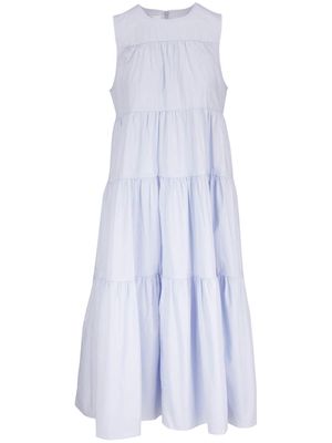 Co tiered cotton maxi dress - Blue