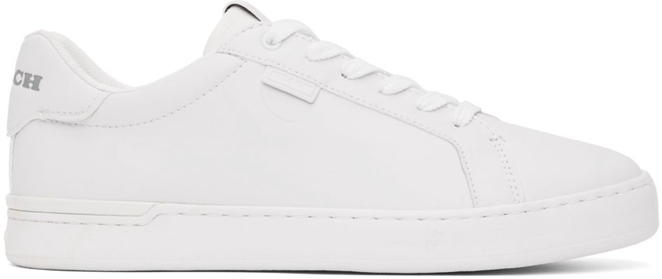 Coach 1941 White Lowline Low-Top Sneakers