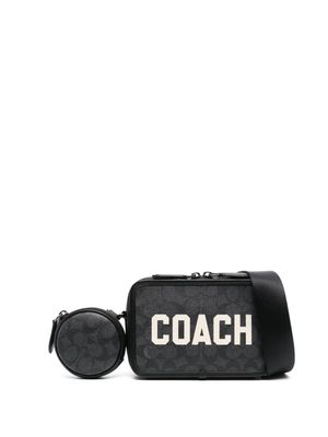 Coach Charter leather messenger bag - Black