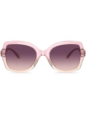 Coach gradient-effect sunglasses - Pink